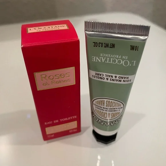 L’occitane Hand Cream & Eau De Toilette - Picture 1 of 4